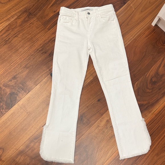 J Brand Cream Flare Women's Jeans - Picture 1 of 3
